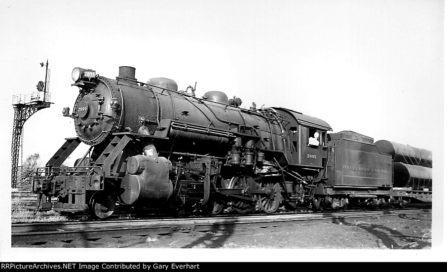 Baltimore & Ohio 2-8-0 #2895